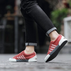 Solid Color Vulcanized Sneakers