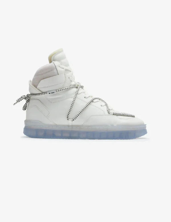 White Ice High-Top Sneaker Shoes