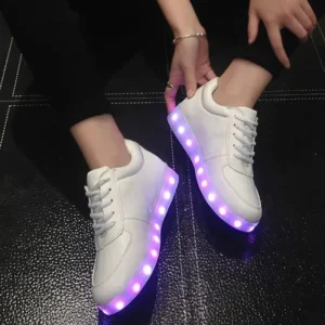 LED High Shoes For Men